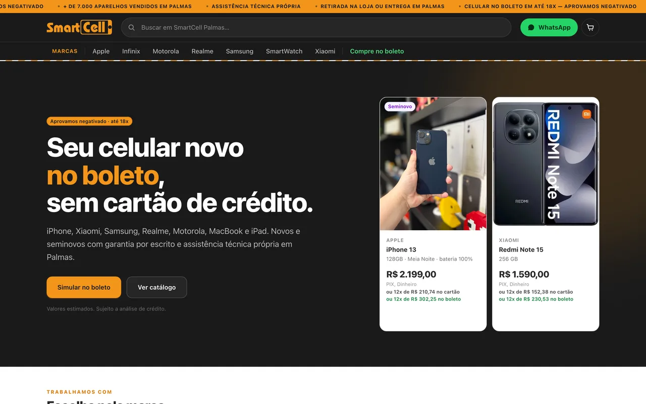 SmartCell Palmas, smartcellpmw.com.br